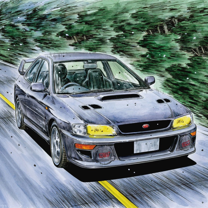 Initial D WRX STi Type R