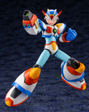 Mega Man X Max Armor with cannon arm in jumping attack pose