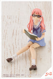 Sousai Shojo Teien Madoka Yuki Dreaming Style Milky Marine wearing glasses and reading a book