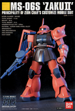 HGUC 1:144 MS-06S Char's Zaku II #032