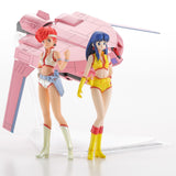 Dirty Pair 1:20 Kei & Yuri w/ 1:300 Lovely Angel