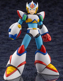 Megaman X X Second in blue, white, red, & yellow armor with cannon arm