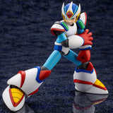 Megaman X X Second in blue, white, red, & yellow armor in wounded pose