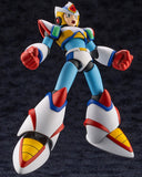 Megaman X X Second in blue, white, red, & yellow armor in powering up pose