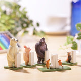 miniQ Miniature Cube Sato Kunio's Bathroom Animals (Tsure O o O)
