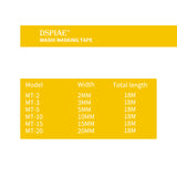DSPIAE MT-02 Masking Tape 2mm