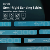 MSS-240 Semi-Rigid Sanding Sticks (240 Grit)