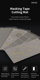 AT-ECD Masking Tape Cutting Mat (Straight Lines)