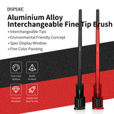 AT-FB01 Fine Brush w/ Replaceable Point Tip (Red)