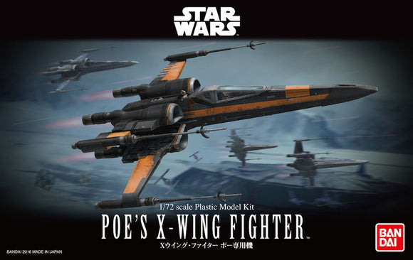Star Wars 1:72 Poe's X-Wing Fighter (2016)