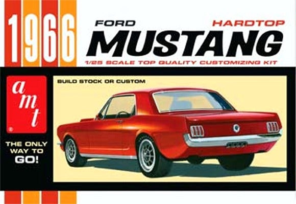 AMT 1:25 1966 Ford Mustang Hardtop