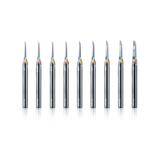 DSPIAE YPB-01 'Silhouette' Tungsten Steel Push Broach 0.1mm