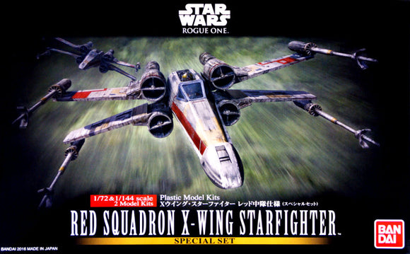 Star Wars 1:72 & 1:144 Red Squadron X-Wing Starfighter (Special Set)