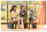 Sousai Shojo Teien Ritsuka Saeki sitting in a chair with two other characters