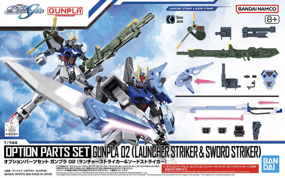 Gundam Option Set 02 Launcher Striker & Sword Striker