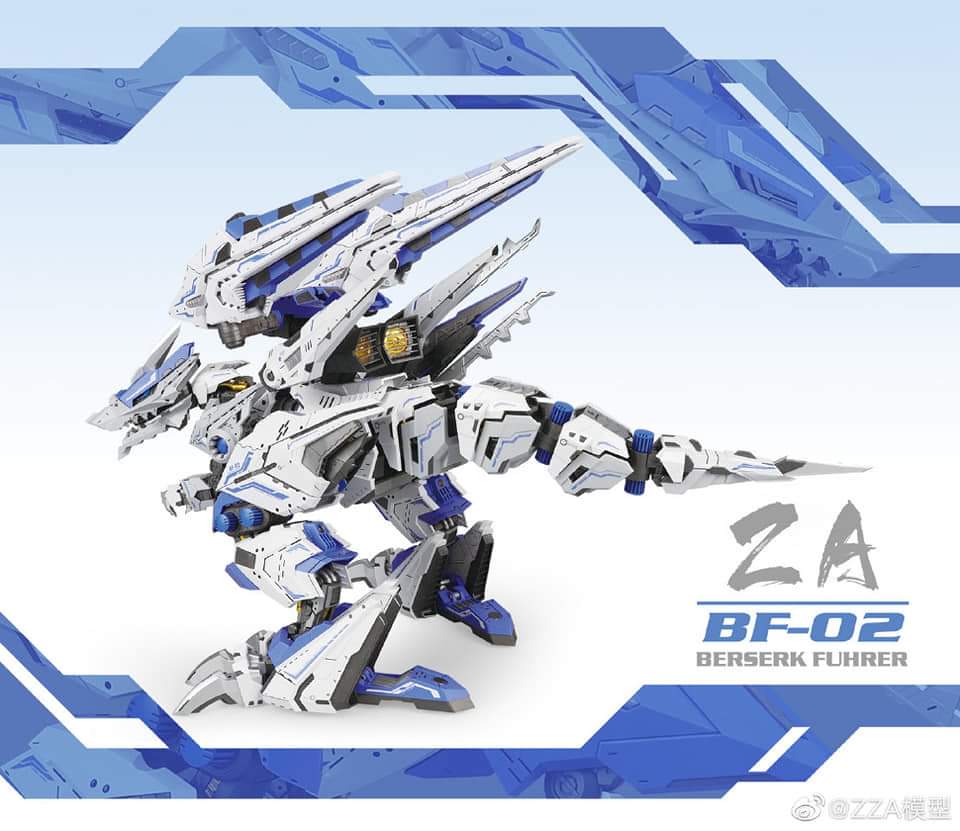 ゾイド　BF-02 BERSERK FUHRER ロボットモデル Amazon | ZA MODEL1/72 BF-02 BERSERK FUHRER バーサーク