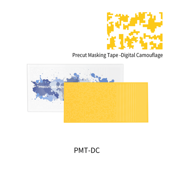 PMT-DC Precut Masking Tape - Digital Camouflage