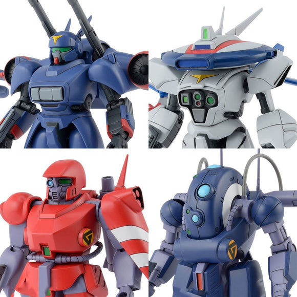 All four mechs that come in the Dragonar Set 1