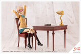 Sousai Shojo Teien Koyomi Takanashi Classical Ivy stretching her arms sitting at a table
