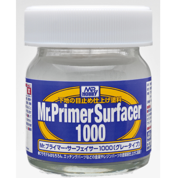 Mr Primer Surfacer Gray Surfacer 1000 40mL