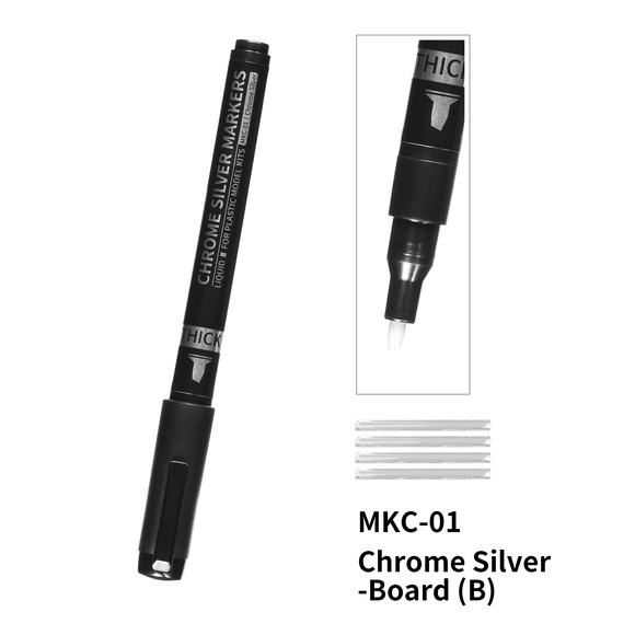 MKC-01 Chrome Silver Marker 