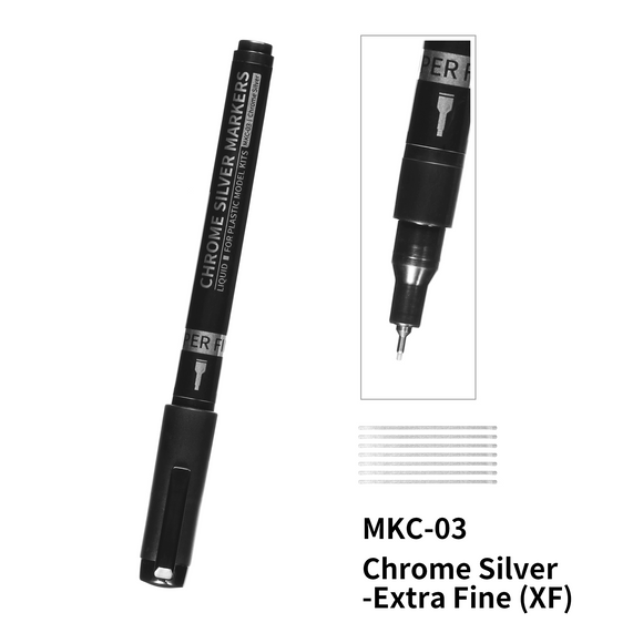 MKC-03 Chrome Silver Marker 