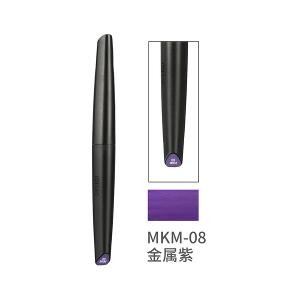 MKM-08 Soft Tipped Marker Metallic Purple