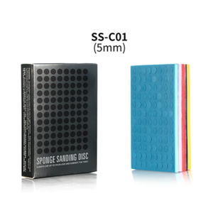 SS-C01 Self Adhesive Sponge Sanding Disc Set 5mm
