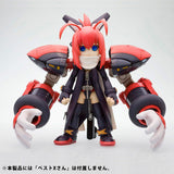 hoihoi-san model kit using red and black HoHoi-San Legacy IDXU-OBR-00 Oboro mech arms