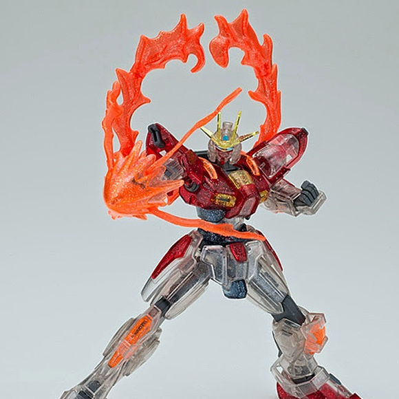 HGBF 1:144 Build Burning Gundam (Plavsky Particle Clear)