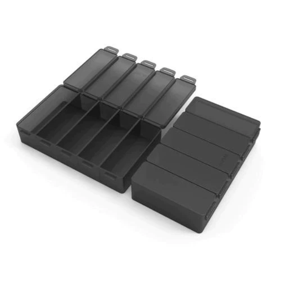 BOX-1 5 Grid Parts Storage Box @ Impulse Hobbies