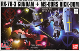 HGUC 1:144 HGUC G-3 Gundam VS Char's Custom Rick-Dom