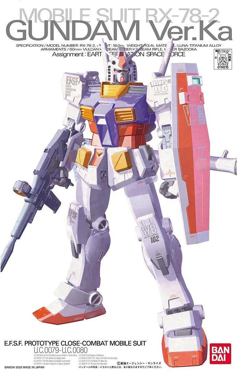 MG 1:100 RX-78-2 Gundam Ver. Ka @ Impulse Hobbies