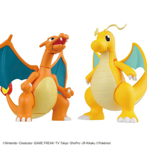 Pokemon Charizard & Dragonite Model Kit @ Impulse Hobbies