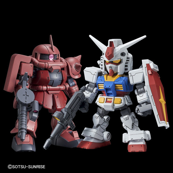 通販銀座■貴重品■2種 RX-78-2 GUNDAM　MS-06S ZAKUⅡ MG シャー専用ザク ガンダム　マスターグレード 機動戦士ガンダム