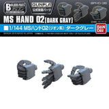 Three different Builders Parts hand options for Gunpla/Bandai Kits