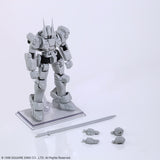 Unpainted version of Heimdal from Xenogears Structure Arts on stand with accessories