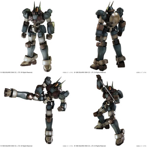 Unpainted version of all Four Mechs that come inside the Xenogears Structure Arts Vol 1