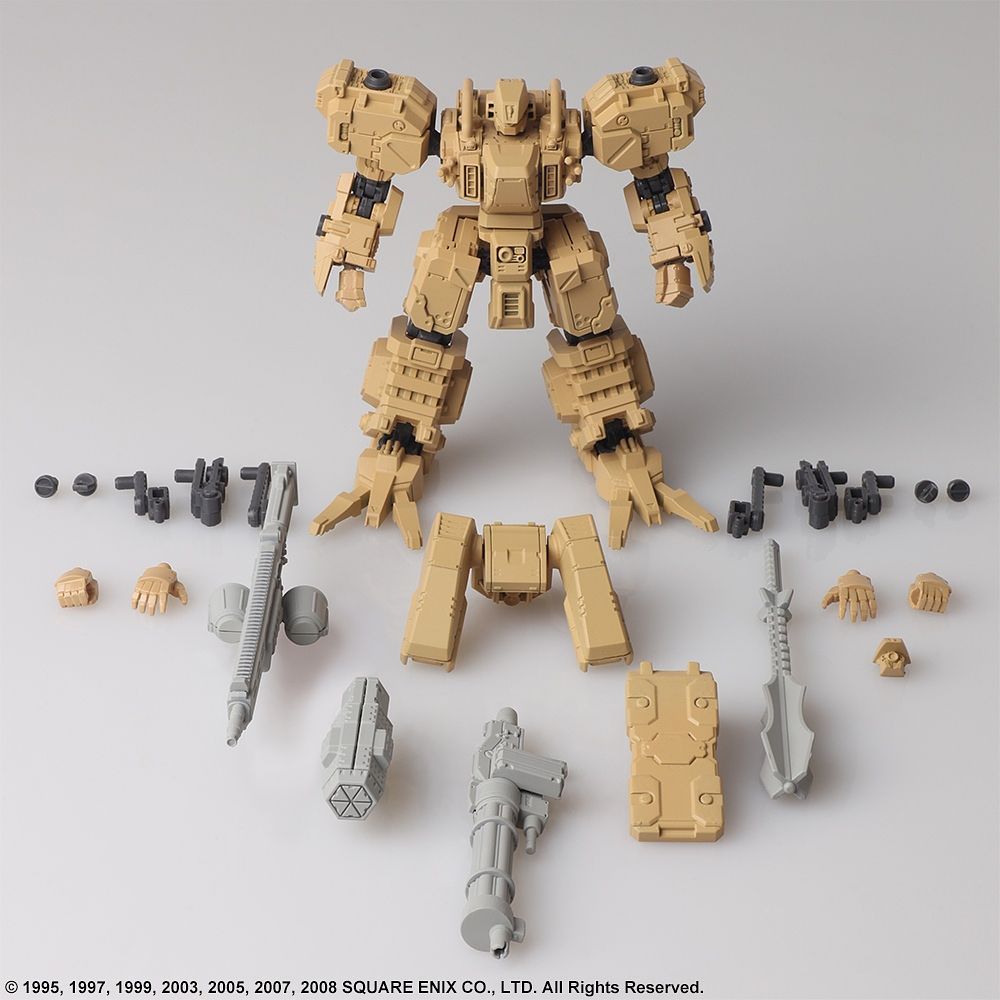 Front Mission Structure Arts 1:72 Vol.2 (Frost, Enyo, Walrus and Tiran