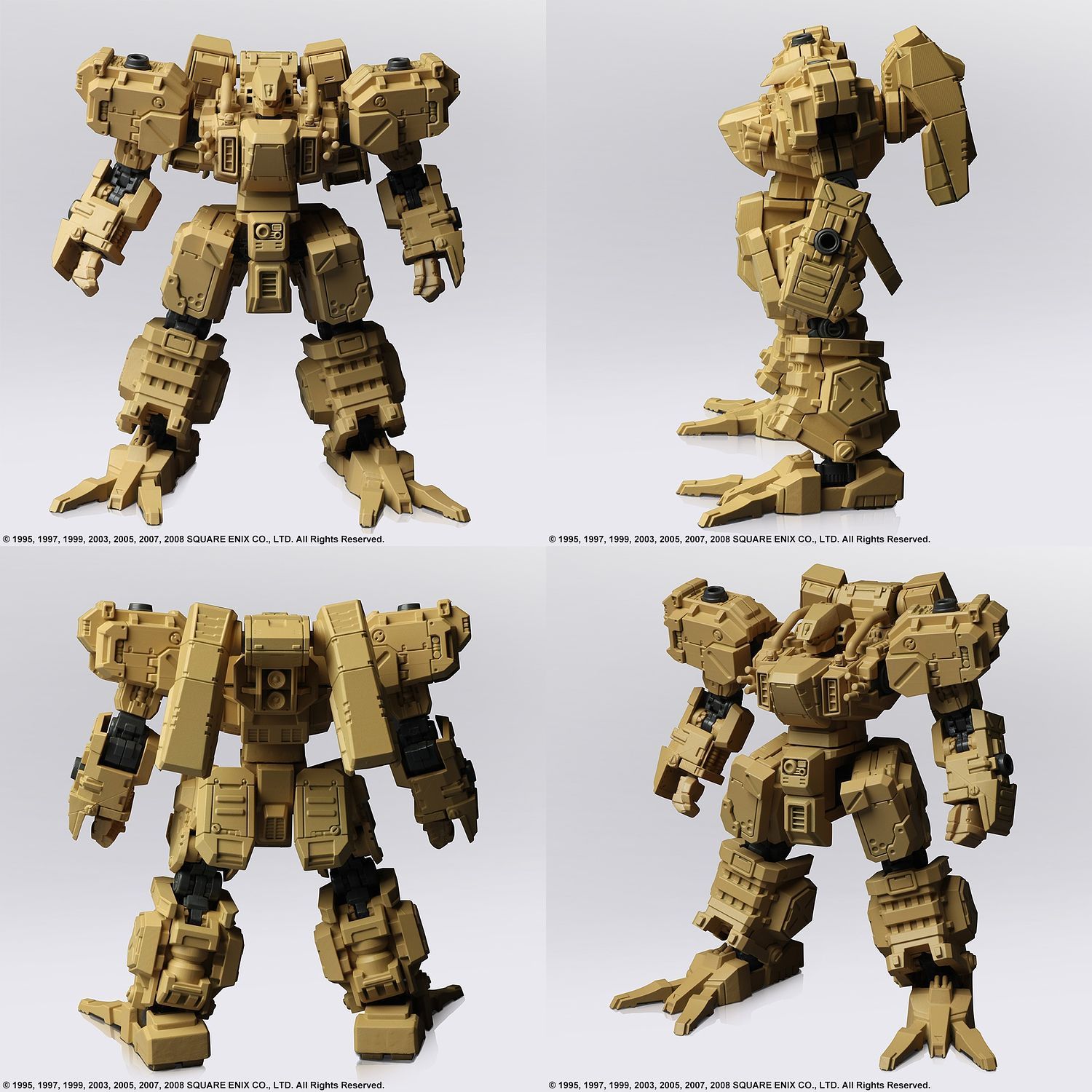 Front Mission Structure Arts 1:72 Vol.2 (Frost, Enyo, Walrus and Tiran