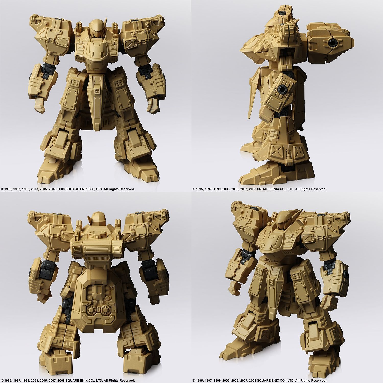 Front Mission Structure Arts 1:72 Vol.2 (Frost, Enyo, Walrus and Tiran