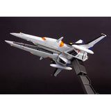 Gradius IV Vic Viper Ver in white and blue on black stand (Bottom View)