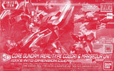 HGBD 1:144 Core Gundam (Real Type Color) & Marsfour Unit [Dive into Dimension Clear]