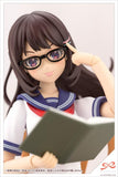 Sousai Shojo Teien Madoka Yuki (Touou High Summer Clothes) wearing glasses reading a book