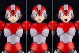 Mega Man X Rising Fire Ver showing off three different facial expressions