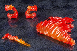 Red & Orange effect parts for Mega Man X Rising Fire Ver