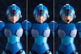 Mega Man X with three different facial expressions