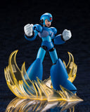 Mega Man X in victory pose with yellow effect parts