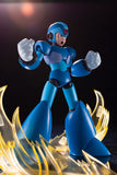 Mega Man X in victory pose with yellow effect parts