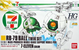 HGUC 1:144 RB-79 Ball Twin Set [7-Eleven color]